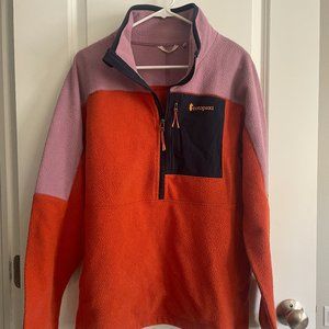 Cotopaxi Abrazo Half-Zip Fleece Jacket - Women's XL – Plum/Cayenne